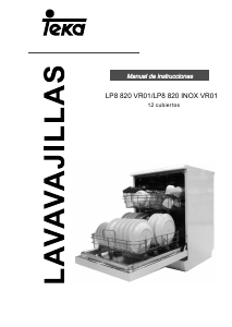 Manual de uso Teka LP8 820 VR01 Lavavajillas