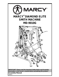 Manual Marcy MD-9010G Multi-gym