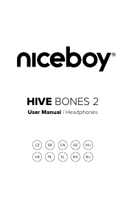 Manual Niceboy Hive Bones 2 Căşti