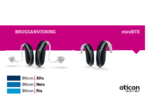 Brugsanvisning Oticon Ria Høreapparat