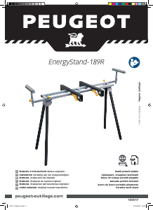 Manual de uso Peugeot ENERGYSTAND189R Banco de trabajo