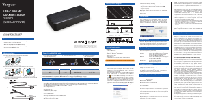 Handleiding Targus DOCK192 Docking Station