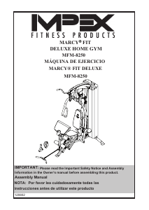 Handleiding Impex MFM-8250 Fitnessapparaat