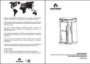 Handleiding Costway EP24731USA Wasmachine
