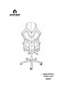 Handleiding Costway CB10172BLA Bureaustoel