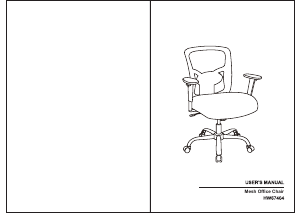 Käyttöohje Costway HW67404A Toimistotuoli