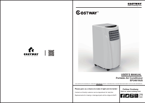 Handleiding Costway EP24619USB Airconditioner