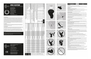 Handleiding ACS Pro Custom Oordoppen