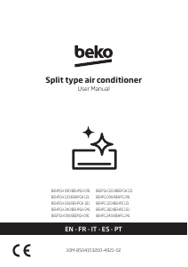 Manuale BEKO BEEPGH 091 Condizionatore d’aria