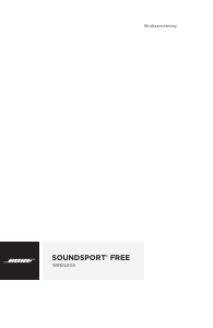 Bruksanvisning Bose SoundSport Free Hörlurar