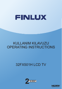 Handleiding Finlux 32FX501H LCD televisie