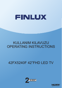 Handleiding Finlux 42FX5240F LED televisie