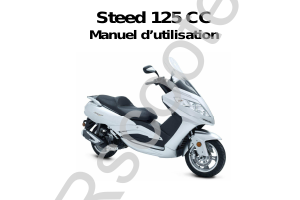 Mode d’emploi Razzo Steed 125cc (2010) Scooter