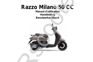 Mode d’emploi Razzo Milano 50cc (2012) Scooter