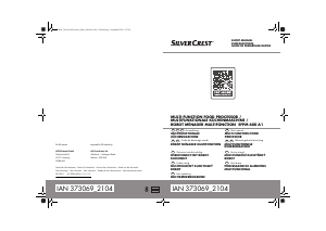 Bedienungsanleitung SilverCrest IAN 373069 Küchenmaschine