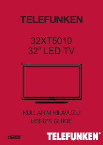 Handleiding Telefunken 32XT5010 LED televisie