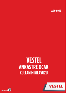 Kullanım kılavuzu Vestel AOX-6006 Ocak