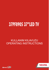 Kullanım kılavuzu Vestel 37PF8905 LED televizyon