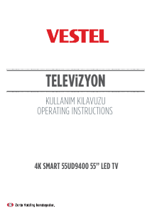 Handleiding Vestel 55UD9400 LED televisie