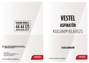 Kullanım kılavuzu Vestel Flexa Elektrikli süpürge