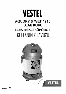 Kullanım kılavuzu Vestel Aquadry & Wet 1910 Elektrikli süpürge