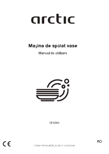 Manual Arctic DFN363 Maşină de spălat vase
