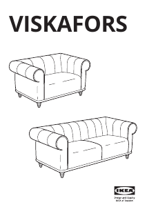 Használati útmutató IKEA VISKAFORS Kanapé
