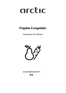Manual Arctic AK60366M40NFMT Combina frigorifica