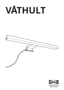 Használati útmutató IKEA VATHULT Lámpa