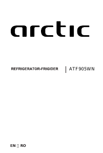 Handleiding Arctic ATF905WN Koelkast