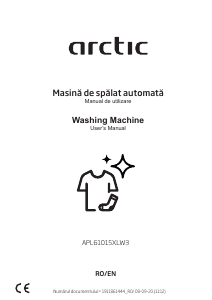 Manual Arctic APL61015XLW3 Washing Machine