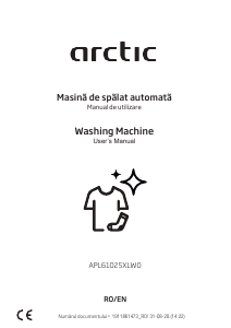 Handleiding Arctic APL61025XLW0 Wasmachine