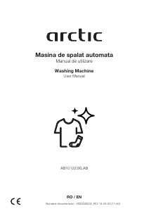 Manual Arctic AB101223XLAB Washing Machine