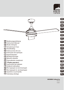 Manual Eglo 35079 Sesimbra Ventilator de tavan
