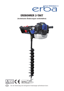 Bedienungsanleitung Erba 98007 Erdbohrer