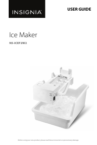 Handleiding Insignia NS-ICEF2W2 IJsblokjesmachine