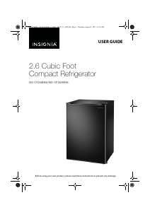 Manual Insignia NS-CF26WH6 Refrigerator