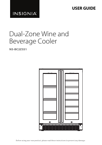 Manual Insignia NS-BC2ZSS1 Refrigerator