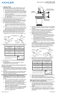 Manual de uso Kichler 9707BK Mount Lámpara