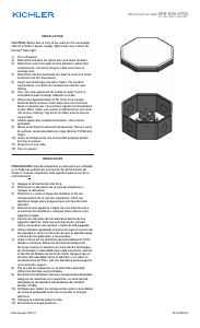 Manual de uso Kichler 10189BK Splice Lámpara