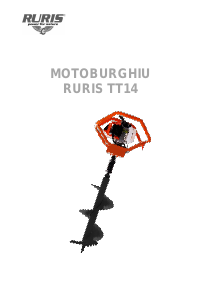 Manual Ruris TT14 Burghiu de pamant