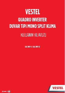 Kullanım kılavuzu Vestel QAC INV-12 Klima