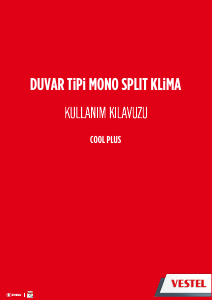 Kullanım kılavuzu Vestel Cool Plus 9 Klima