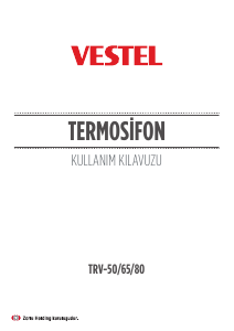 Kullanım kılavuzu Vestel TRV-65 Buhar kazanı