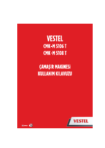 Kullanım kılavuzu Vestel CMK-M 5106 T Çamaşır makinesi