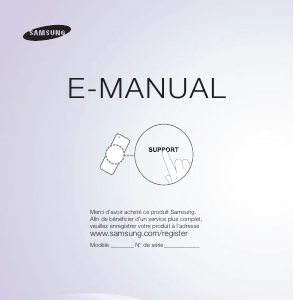 Mode d’emploi Samsung UE75ES9000S Téléviseur LED