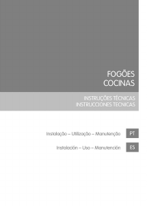 Manual Meireles G 2940 V W Fogão