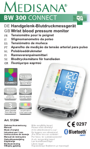 Manual Medisana BW 300 connect Blood Pressure Monitor