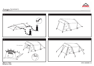 Instrukcja McKinley Aergo 3 Namiot