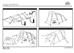 Instrukcja McKinley Aergo 4 Namiot